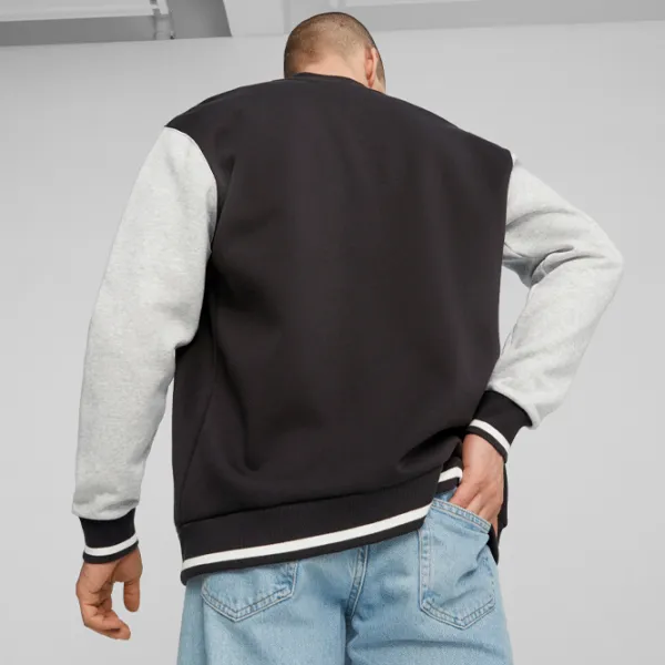 Толстовка для мужчин Puma Squad Track Jacket Fl Прямой/ Черный photo 4