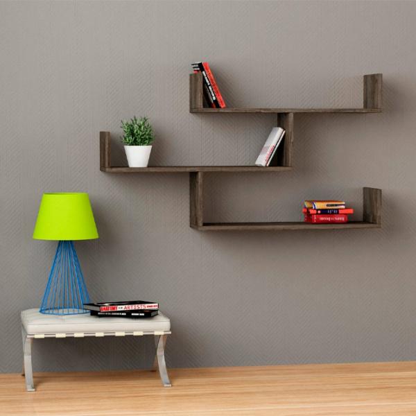 Raft Showdeko Tibet Bookcase PAL/ Brown photo 3 Raft Showdeko Tibet Bookcase PAL/ Brown photo 3