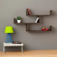 Полка Showdeko Tibet Bookcase ДСП/ Коричневый photo 3