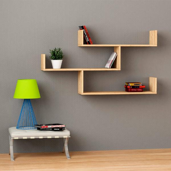 Raft Showdeko Tibet Bookcase PAL/ Oak photo 3