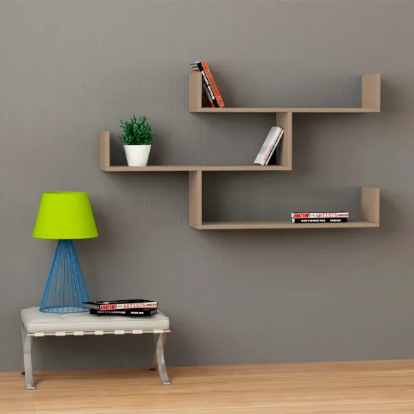 Полка Showdeko Tibet Bookcase ДСП/ Мокка photo 3 Полка Showdeko Tibet Bookcase ДСП/ Мокка photo 3