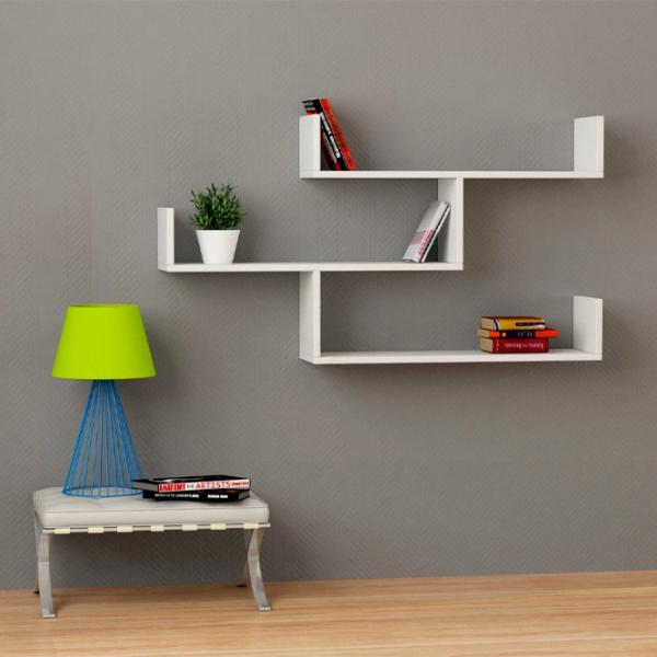 Полка Showdeko Tibet Bookcase ДСП/ Белый photo 3 Полка Showdeko Tibet Bookcase ДСП/ Белый photo 3