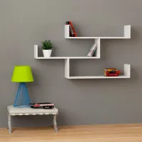 Raft Showdeko Tibet Bookcase PAL/ White photo 3