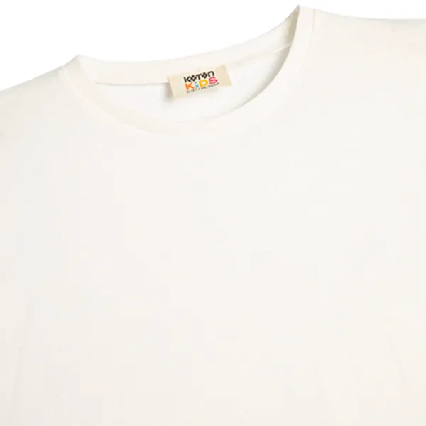 Tricou pentru fete Koton 4SKG10106AK 116 - 122 cm / Beige photo 3