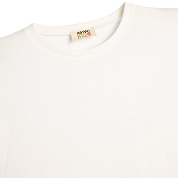 Tricou pentru fete Koton 4SKG10106AK 134 - 140 cm / Beige photo 3