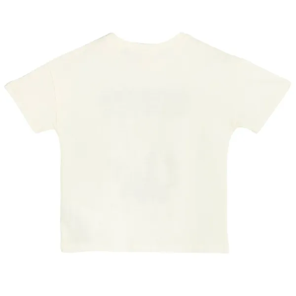 Tricou pentru băieți Koton 4SMB10347TK 110/ Ecru photo 2