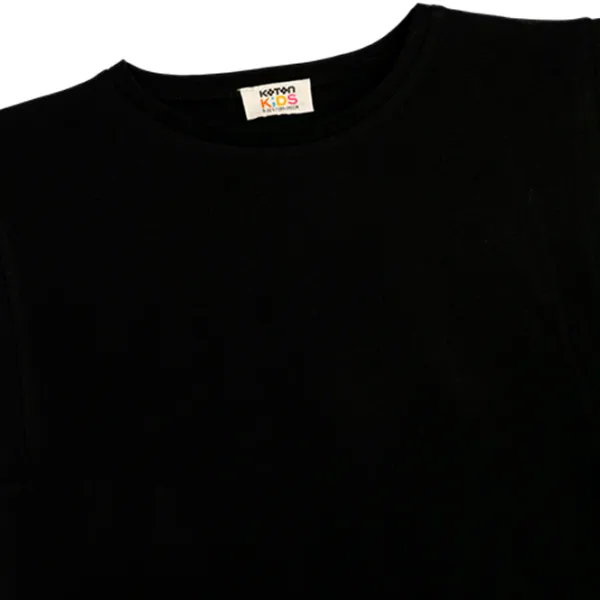 Tricou pentru fete Koton 4SKG10106AK 122 - 128 cm / Black photo 3 Tricou pentru fete Koton 4SKG10106AK 122 - 128 cm / Black photo 3