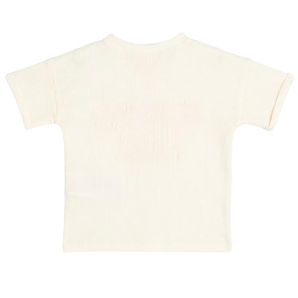 Tricou pentru băieți Koton 4SMB10116TK 98 / Ecru photo 2