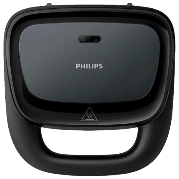 Aparat pentru sandvișuri Philips HD2330/ 90 750 W/ Black photo 2
