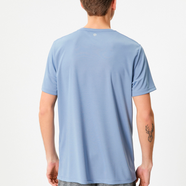 Tricou pentru bărbați Koton 4SAM10065NK 100% poliester/ Grey photo 2