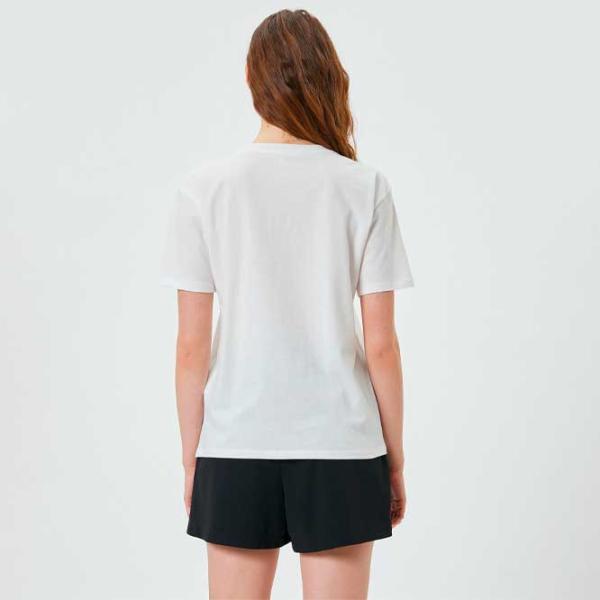 Футболка для женщин Koton 4SAL10562IK 100% хлопок/ Белый photo 4