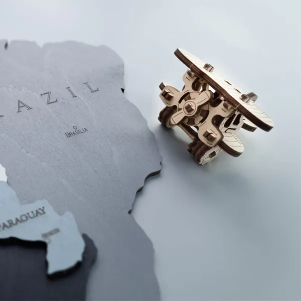 Пазл 2D Ewa Toys World Map L Smoky Dreams 14+/ Количество деталей: 127 photo 7