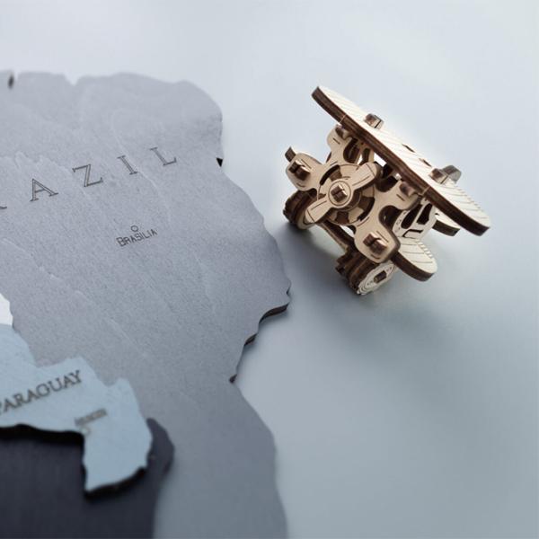 Пазл 2D Ewa Toys World Map L Smoky Dreams 14+/ Количество деталей: 127 photo 7