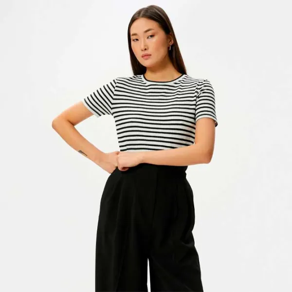 Tricou pentru femei Koton 4SAK50003EK 35% viscoză/ White photo 2