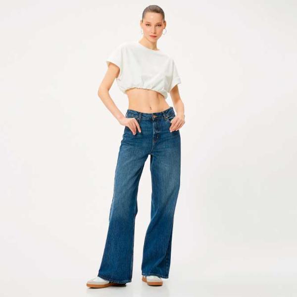 Tricou pentru femei Koton 4SAL10048IK 97% Bumbac/ White photo 3