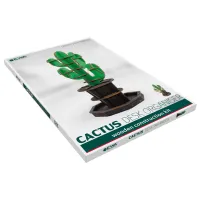 Пазл 3D Ewa Toys Настольный органайзер: Кактус 14+/ Количество деталей: 46 photo 4