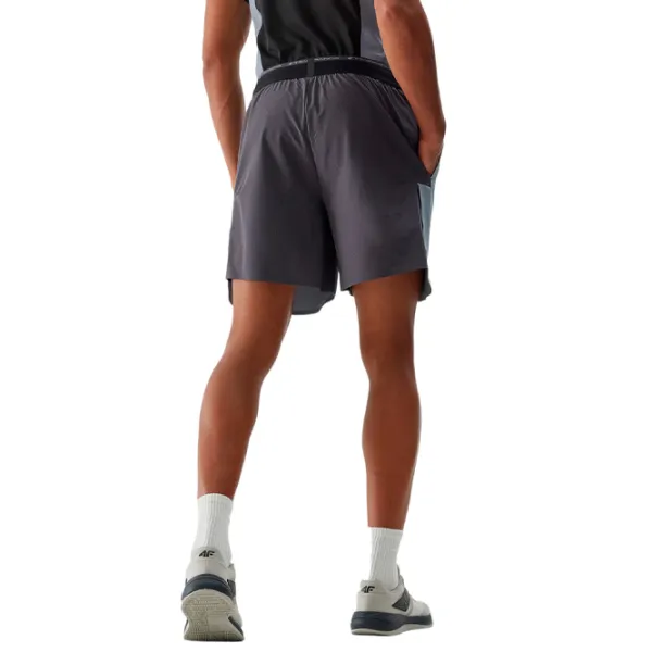 Pantaloni scurți pentru bărbați 4F 4FWSS24TFSHM493-27S L/ Gray photo 4 Pantaloni scurți pentru bărbați 4F 4FWSS24TFSHM493-27S L/ Gray photo 4