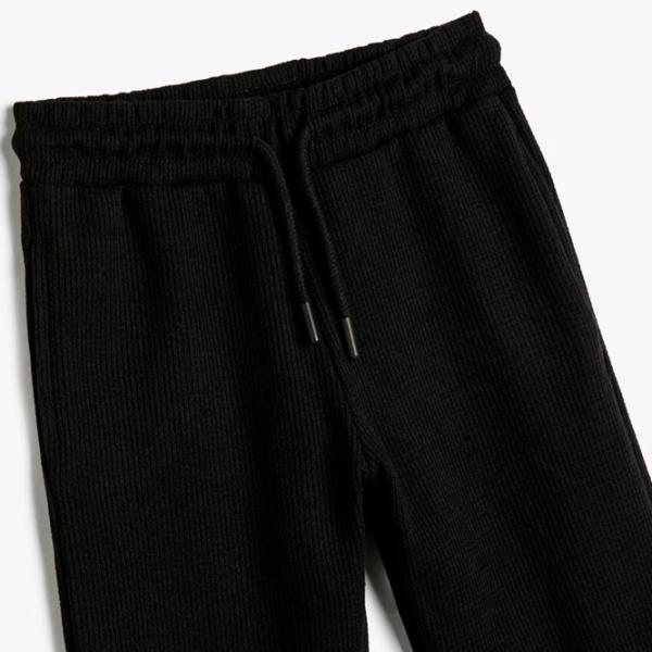 Спортивные брюки для мальчиков Koton Basic Jogger Sweatpants Pockets 6-7/ Черный photo 3 Спортивные брюки для мальчиков Koton Basic Jogger Sweatpants Pockets 6-7/ Черный photo 3
