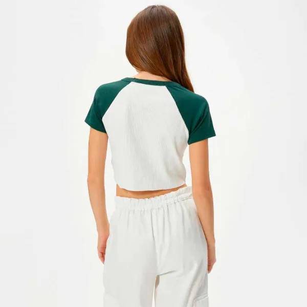 Tricou pentru femei Koton 4SAL10009IK 97% Bumbac/ White photo 4