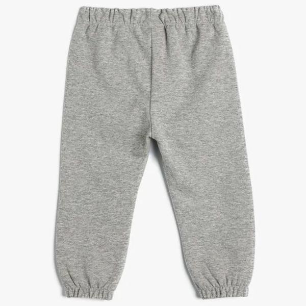 Pantaloni sportivi pentru băieți Koton Waistband Printed 4-5/ Gray photo 2
