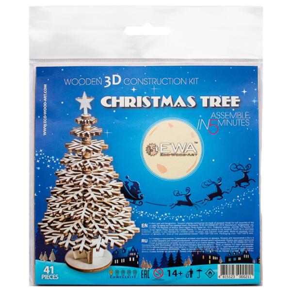 Puzzle 3D Ewa Toys Christmas Tree 14+/ Numărul de piese: 41 photo 2 Puzzle 3D Ewa Toys Christmas Tree 14+/ Numărul de piese: 41 photo 2