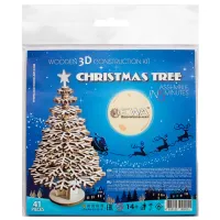 Puzzle 3D Ewa Toys Christmas Tree 14+/ Numărul de piese: 41 photo 2