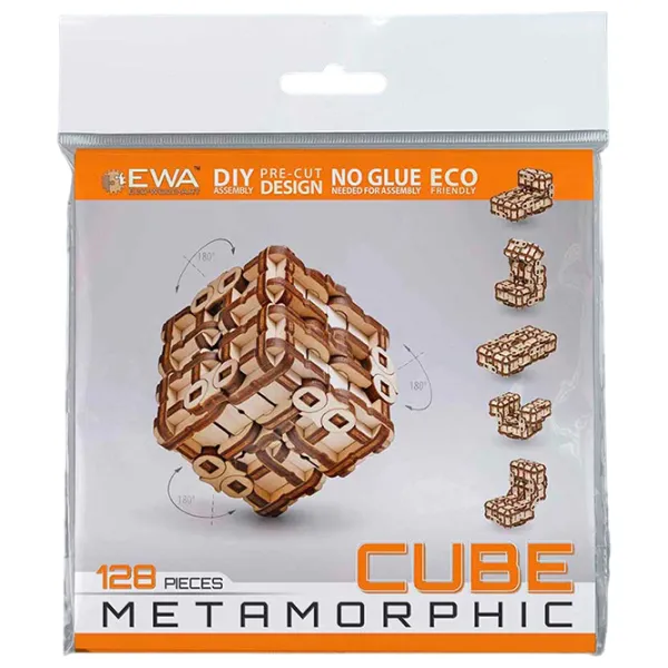 Пазл 3D Ewa Toys Метаморфический куб 14+/ Количество деталей: 128 photo 5 Пазл 3D Ewa Toys Метаморфический куб 14+/ Количество деталей: 128 photo 5