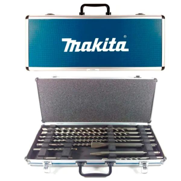 Set de dălți și burghii Makita D-42385  SDS-plus photo 2