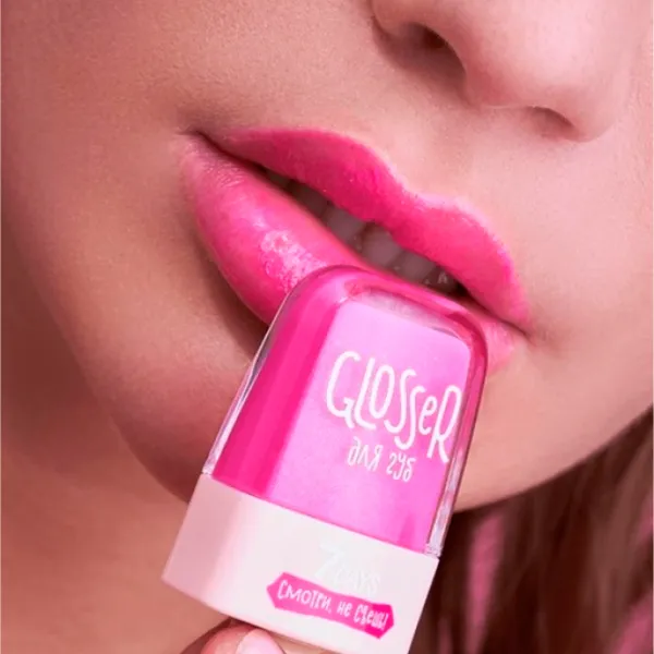 Блеск для губ 7DAYS Passion Kiss 6 мл/ 2 photo 2