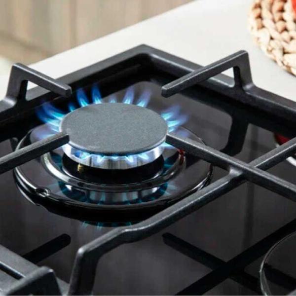 Plită încorporabilă pe gaz Hansa BHKW330500 Sticlă călită/ White photo 5