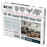 Пазл 2D Ewa Toys Орёл 14+/ Количество деталей: 287 photo 6