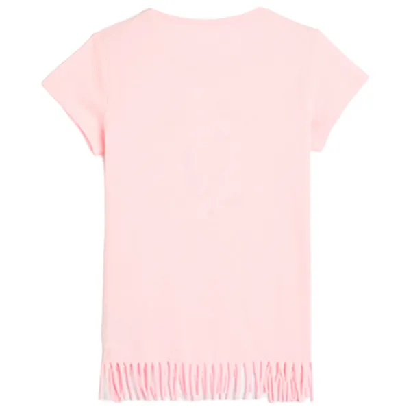 Футболка для девочек Koton 4SKG10046AK 146 - 152 см / Розовый photo 2 Футболка для девочек Koton 4SKG10046AK 146 - 152 см / Розовый photo 2