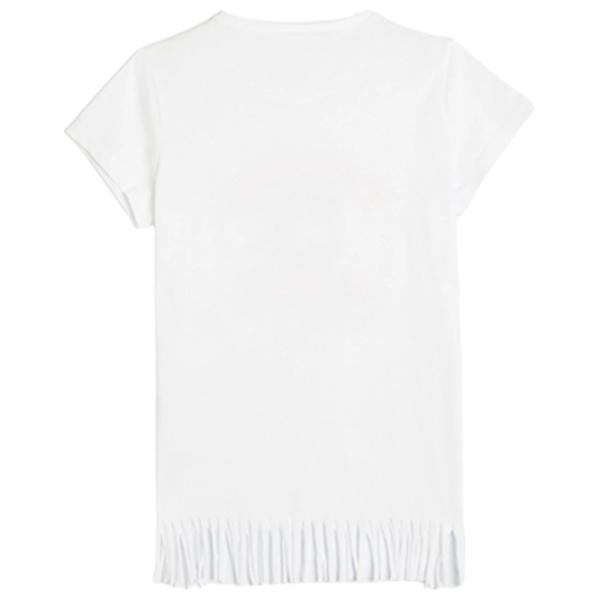 Tricou pentru fete Koton 4SKG10046AK 104 - 110 cm / White photo 2