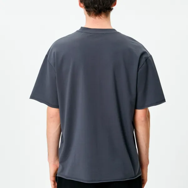 Tricou pentru bărbați Koton 4SAM10270HK 100% bumbac/ Grey photo 2