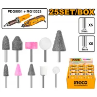 Set de pietre abrazive INGCO AKB1001 Universală photo 2