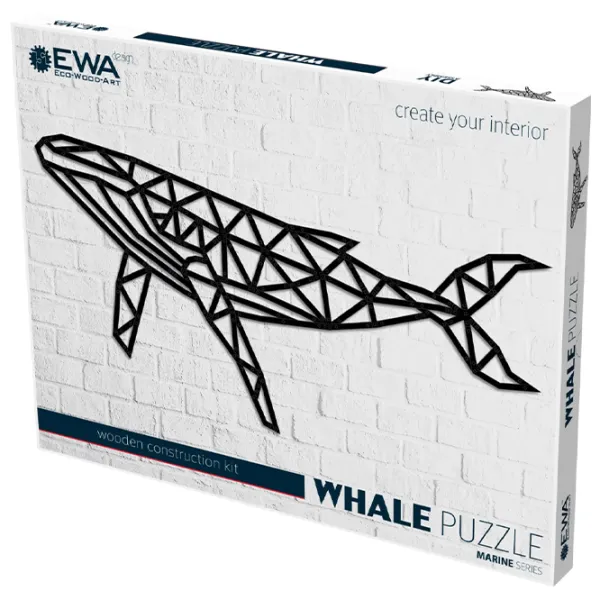 Puzzle 2D Ewa Toys Whale 14+/ Numărul de piese: 193 photo 2 Puzzle 2D Ewa Toys Whale 14+/ Numărul de piese: 193 photo 2