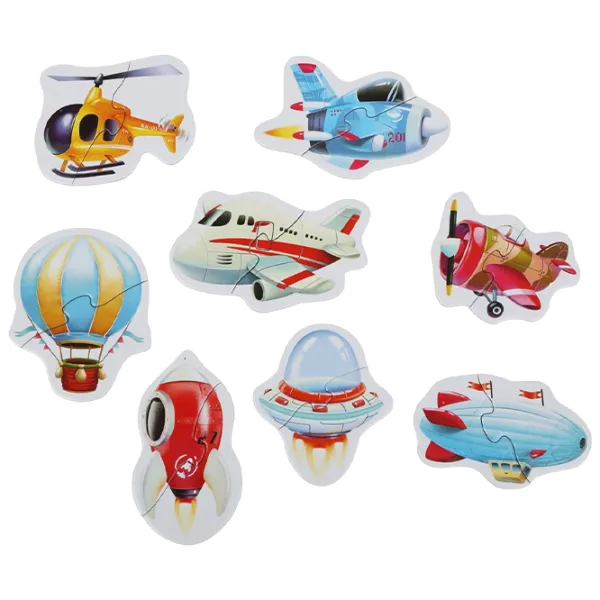 Set de puzzle-uri Puzzlika Transport aerian 2+/ Numărul de piese: 16 photo 2