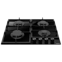 Plită încorporabilă pe gaz Hansa BHKS6718511 Sticlă călită/ Black photo 2