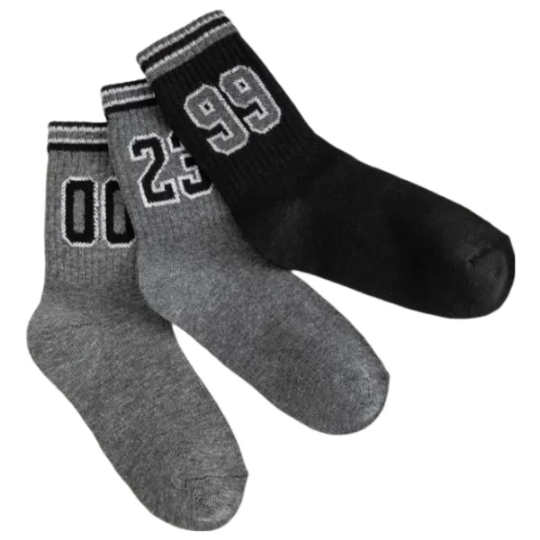 Șosete pentru băieți Koton 4SKB80048AA Gray photo 2 Șosete pentru băieți Koton 4SKB80048AA Gray photo 2