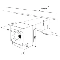 Стиральная машина Whirlpool BI WMWG 91485 9 кг / 1400 об/мин / Белый photo 6
