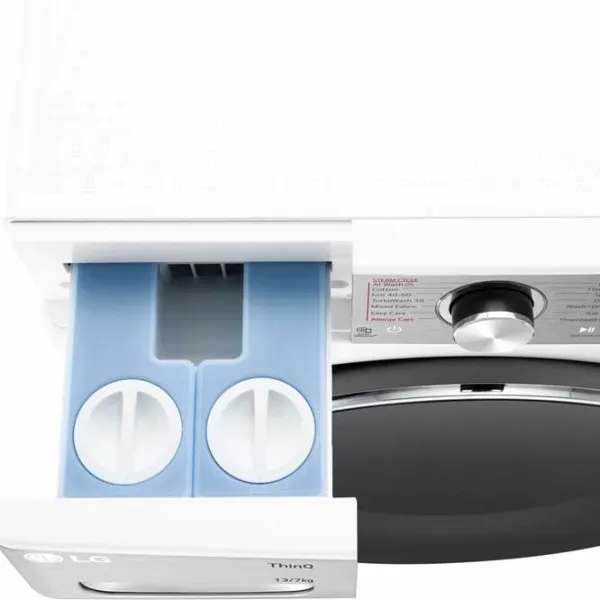 Mașină de spălat LG F4WR913P3WA 13 kg / 1400 rpm / White photo 8
