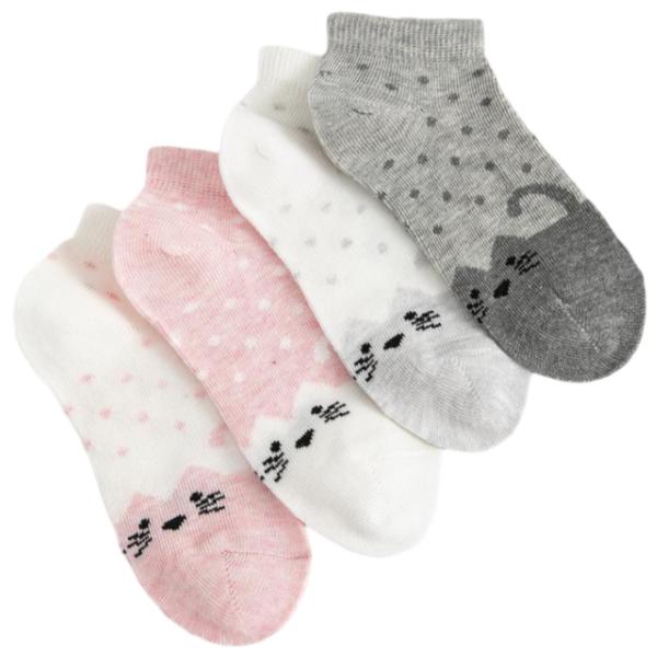 Șosete pentru fetiţe Koton 4SKG80060AA Multicolor photo 2 Șosete pentru fetiţe Koton 4SKG80060AA Multicolor photo 2