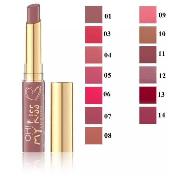 Губная помада Eveline Cosmetics OH! MY KISS 2в1 Stick/ Бежевый photo 2 Губная помада Eveline Cosmetics OH! MY KISS 2в1 Stick/ Бежевый photo 2