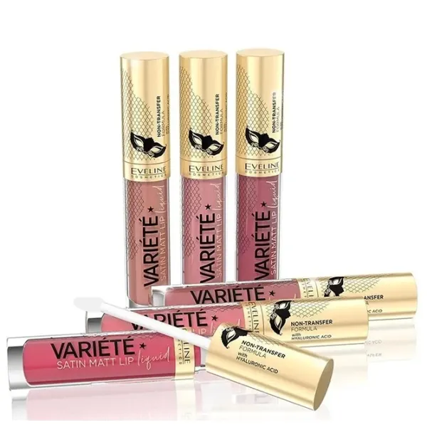 Губная помада Eveline Cosmetics Variete Perfect Стик с апликатором/ Розовый photo 2