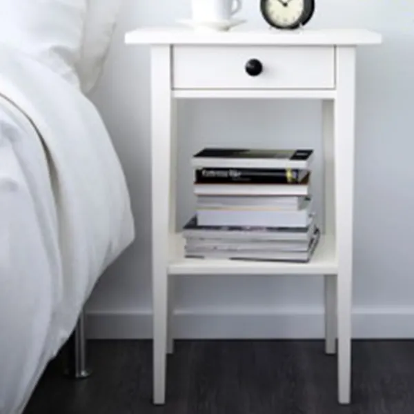 Noptiere Ikea Hemnes 75 x 46 x 35/ Masiv/ White photo 2