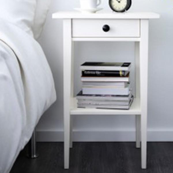 Noptiere Ikea Hemnes 75 x 46 x 35/ Masiv/ White photo 2