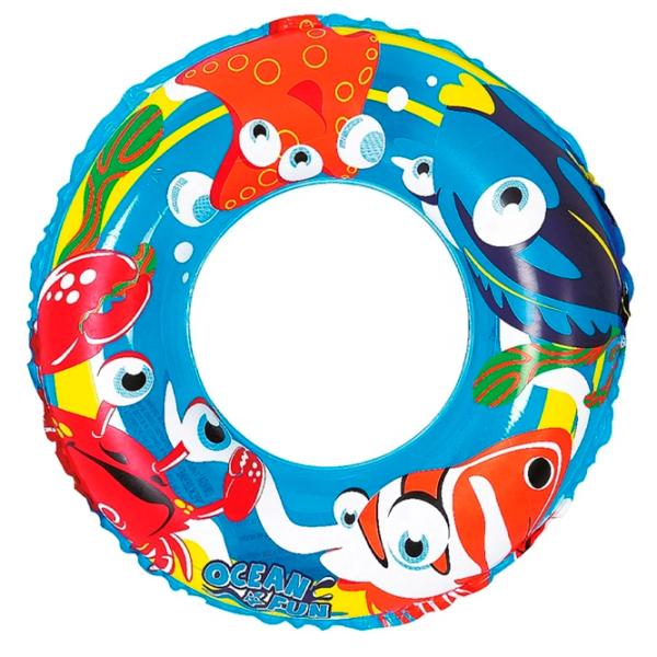 Cerc gonflabil Avenli 47224 Vinil/ Multicolor White photo 2
