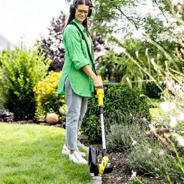 Триммер для травы KARCHER LTR 3-18 Dual Battery Set (1.445-451.0) Желтый photo 4