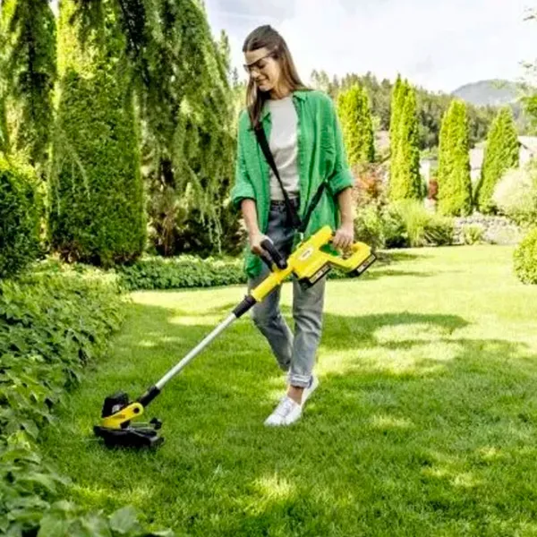 Триммер для травы KARCHER LTR 3-18 Dual Battery Set (1.445-451.0) Желтый photo 7