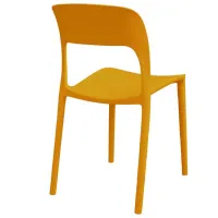 Scaun de bucătărie DecoPrim Vigo Plastic/ Yellow photo 4